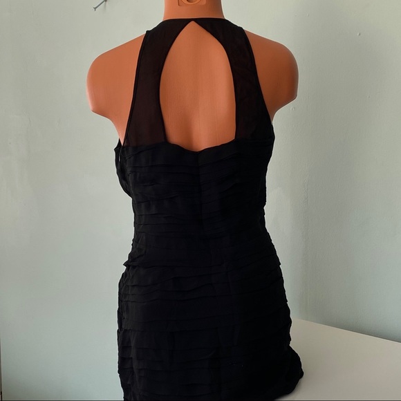 Madison Marcus Black Cocktail Dress S - Picture 3 of 5